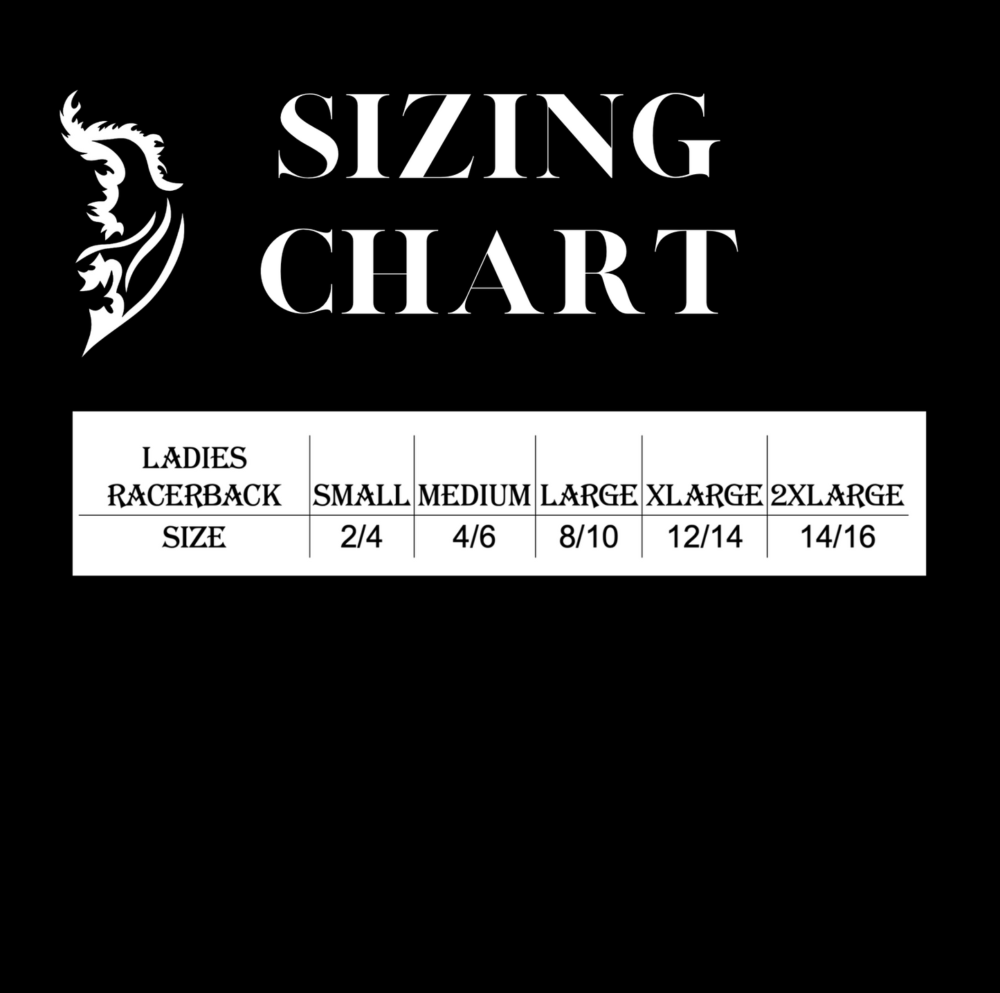 US Sizing Chart