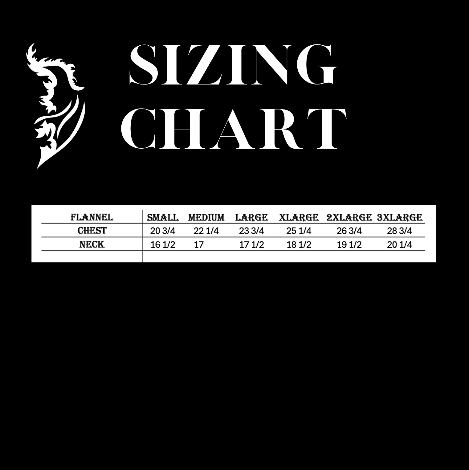 US Sizing Chart
