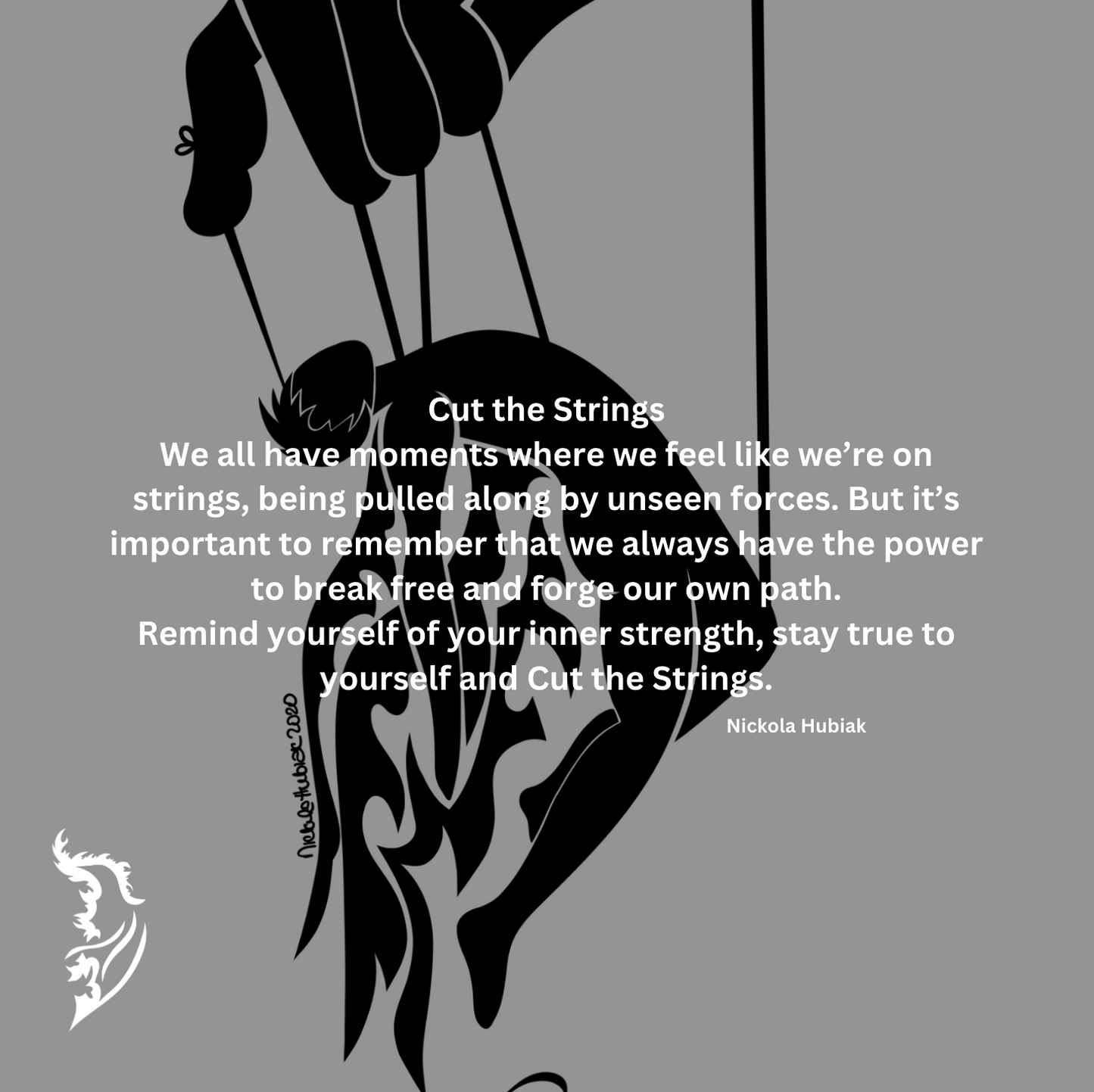Cut the Strings Hand-drawn T-Shirt | Men's