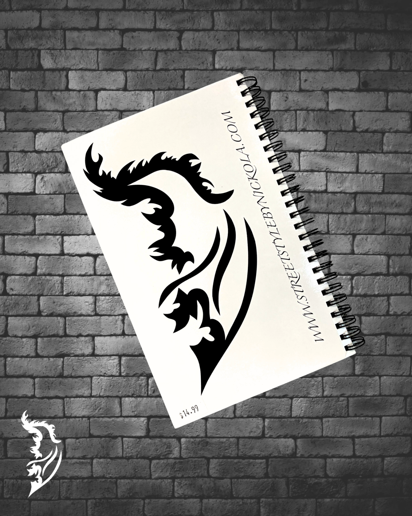 Steampunk Dragon & Girl - Journal