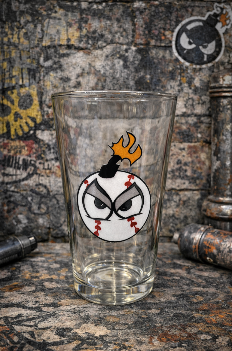 Bombers Pint Glass