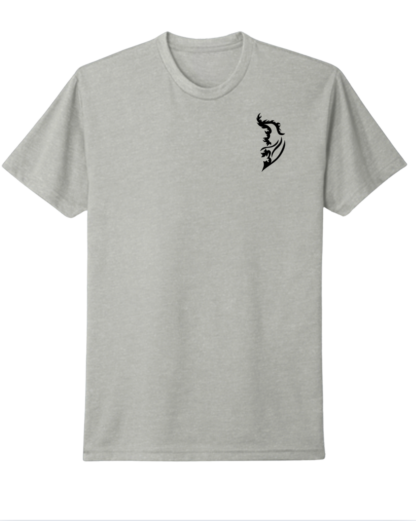 Angel Wing Logo on front left chest