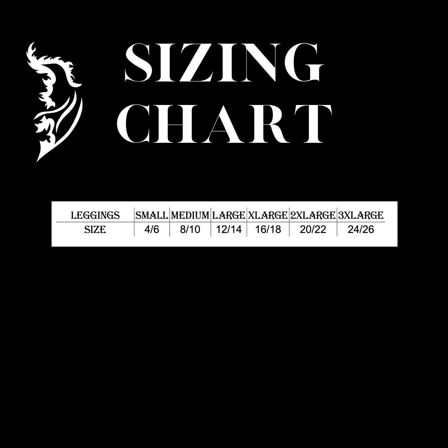 US Sizing Chart