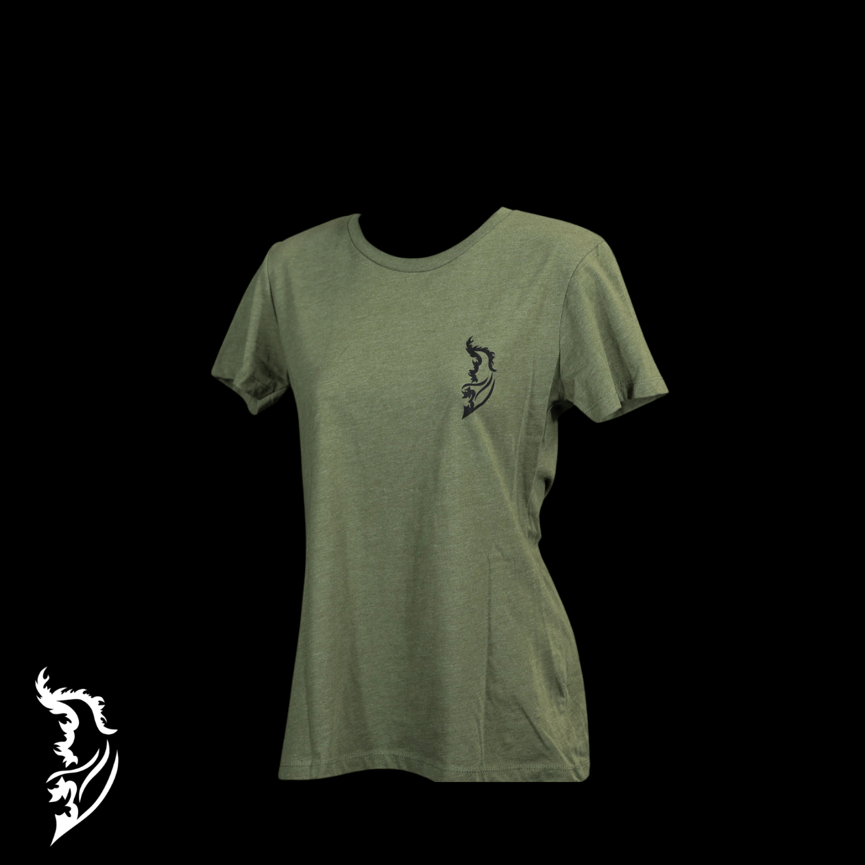 Bear Paw Hand - drawn T-Shirt | Ladies