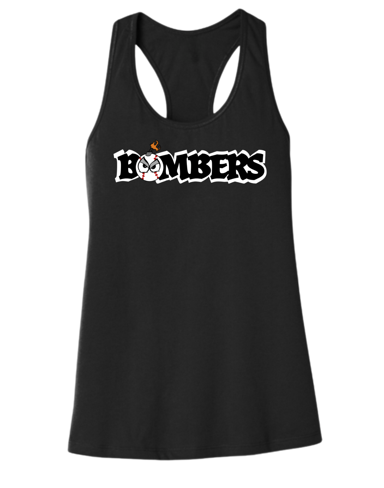 Bombers Ladies Racerback Tank Top