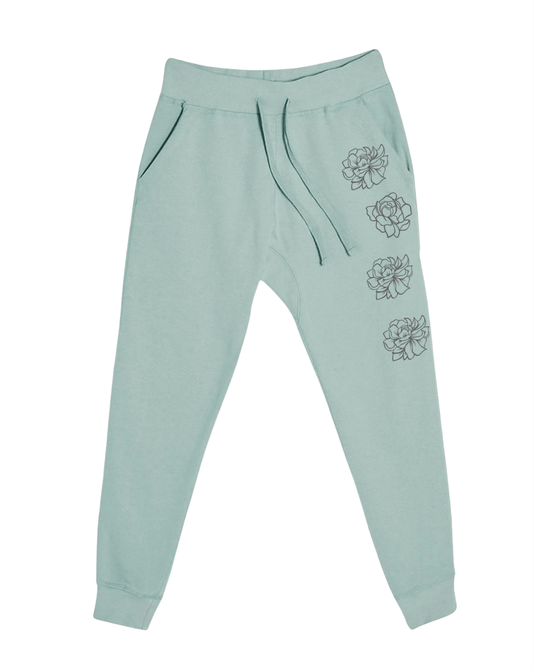 Peony Fleece - Lined Joggers