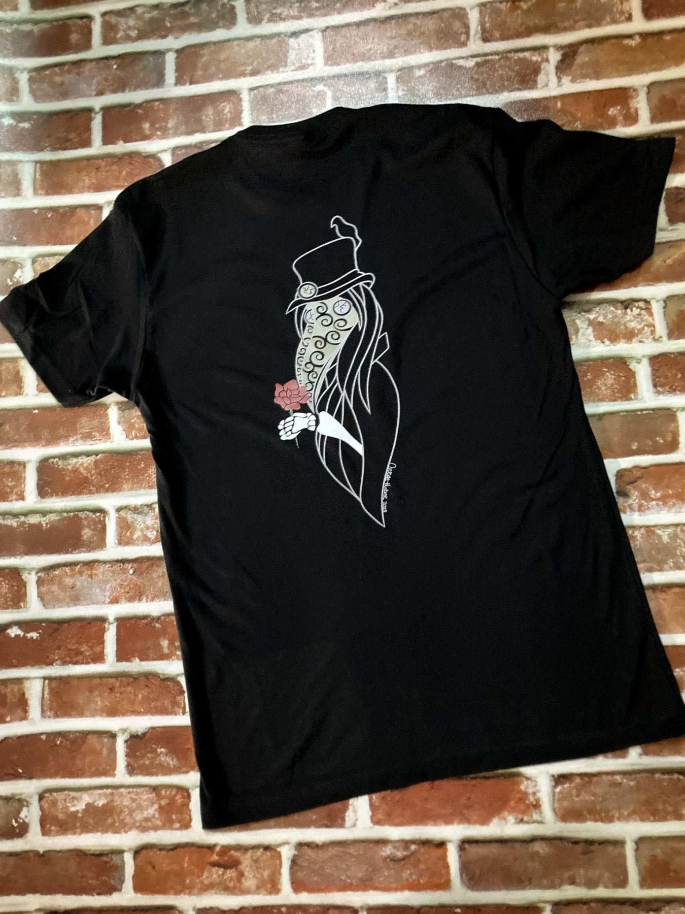 Plague Doctor Hand - drawn Men's T-Shirt