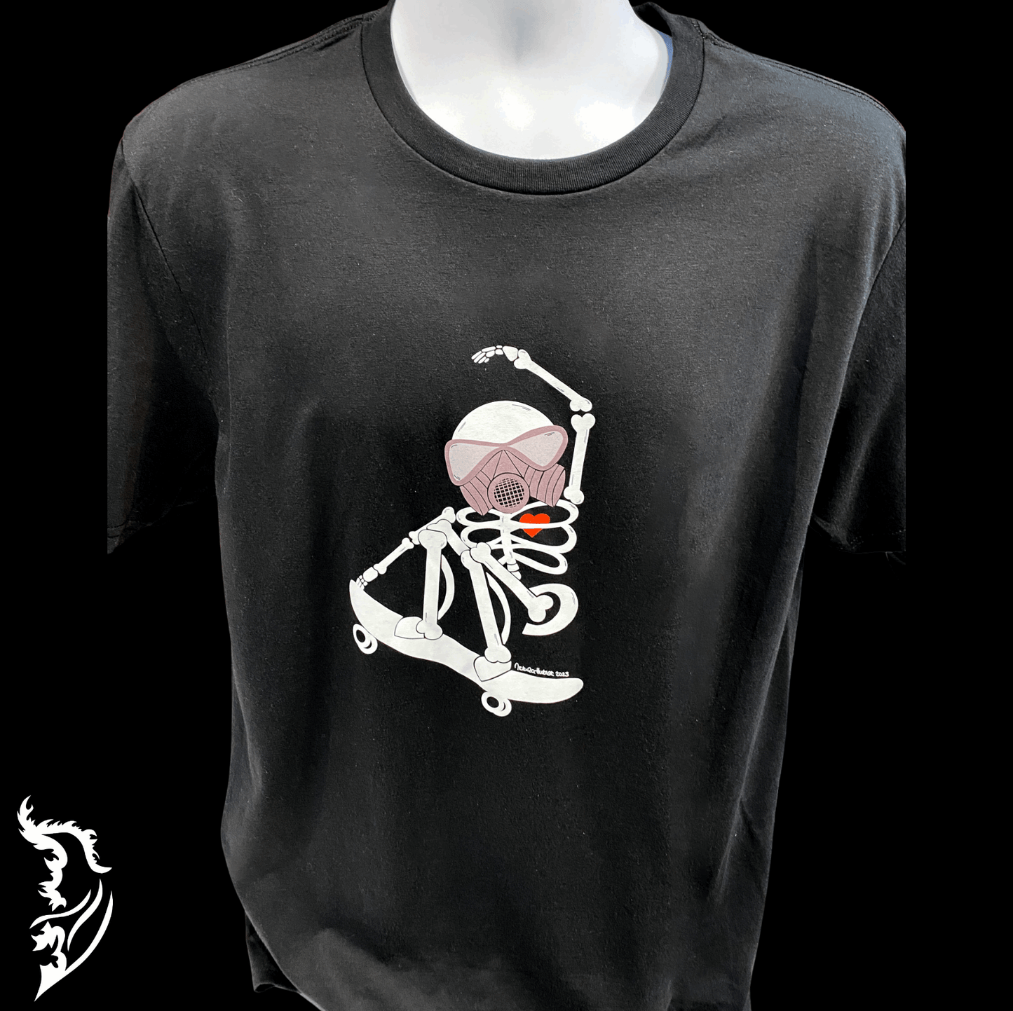 "Skelly" Skateboarder Men's T-Shirts