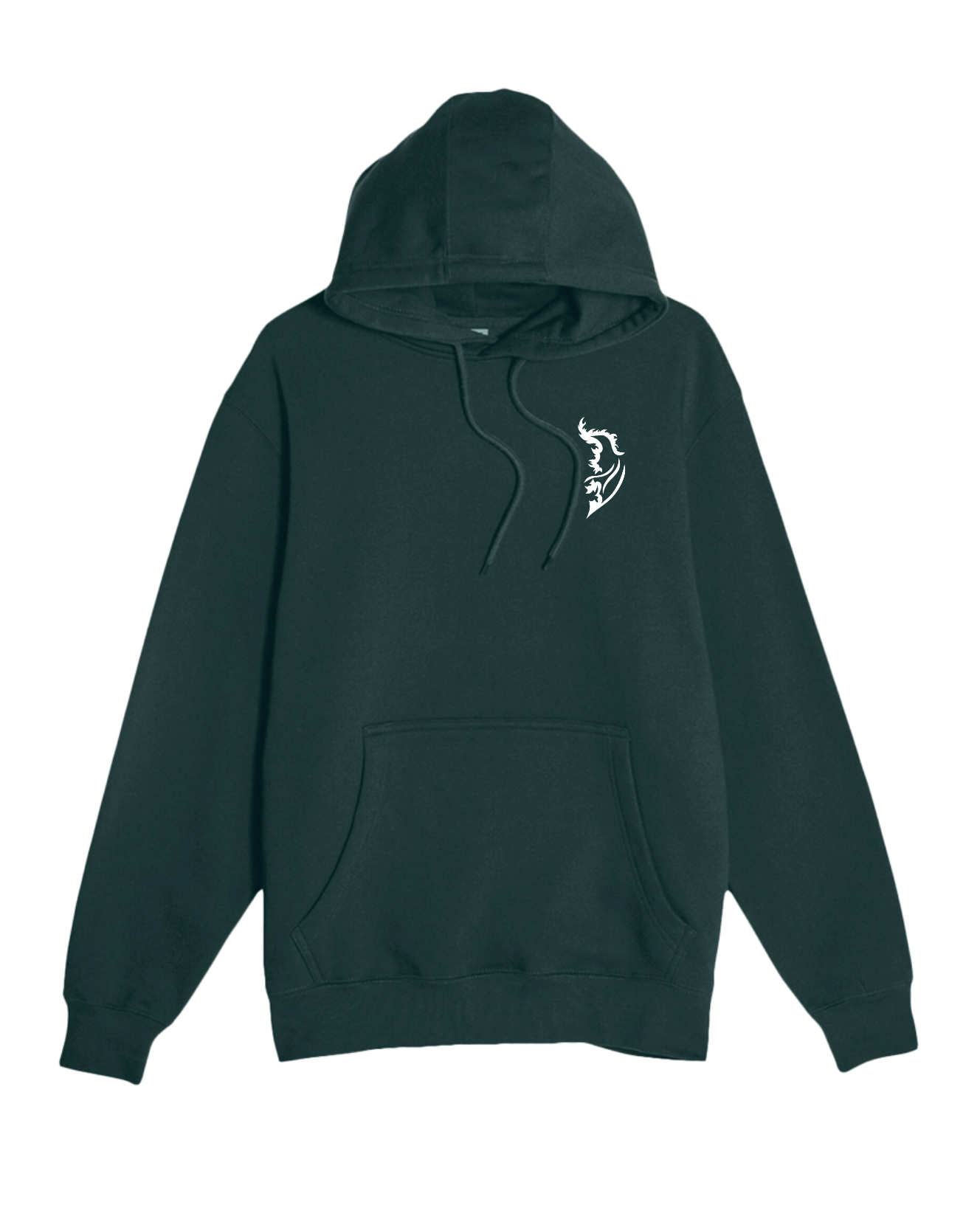 Stag Fleece Lined Hoodie – Embrace Nature’s Power and Myth