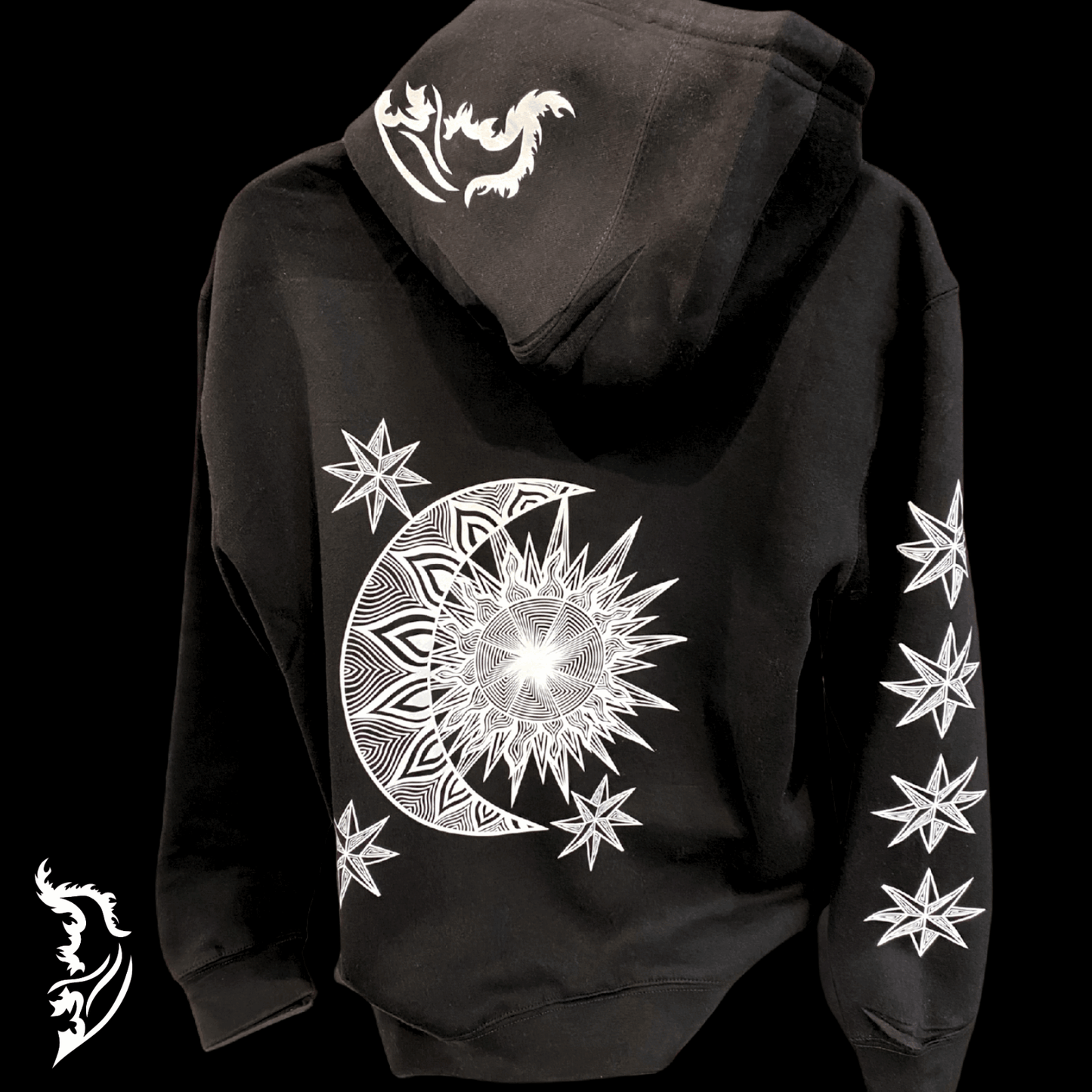 Sun & Moon Han - drawn Hoodie