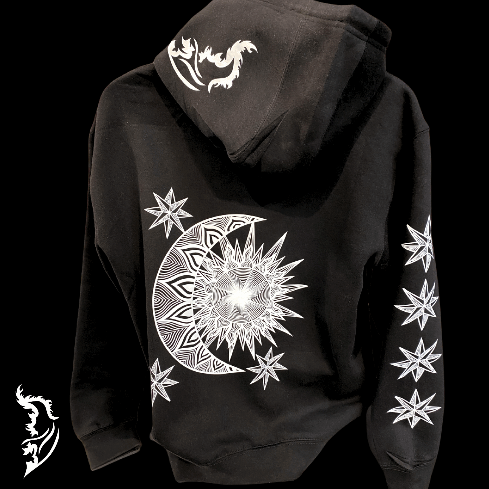 Sun & Moon Han - drawn Hoodie