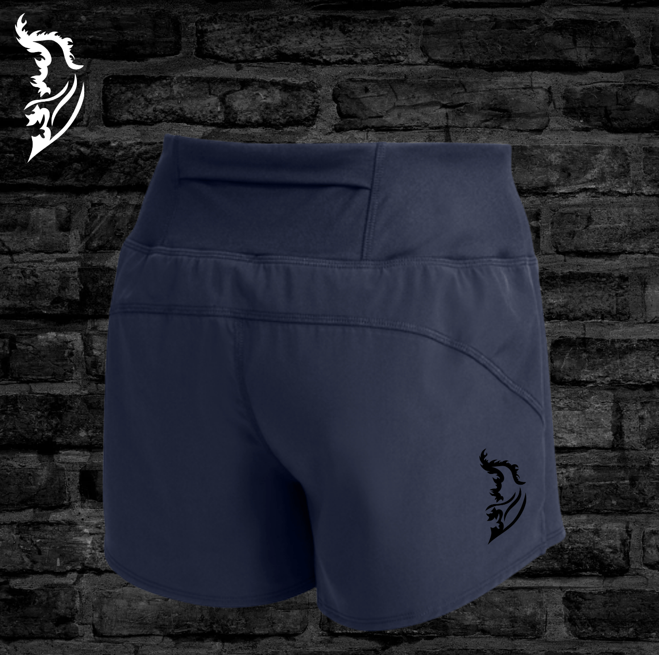 Sunflower Hand - drawn Ladies Athletic Shorts