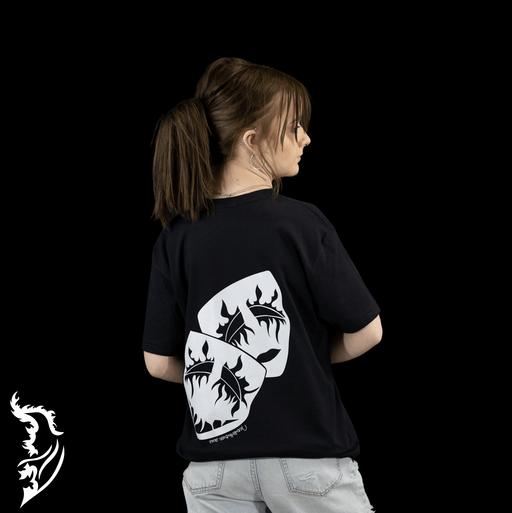 Theater Masks Hand - drawn Men's T-Shirt