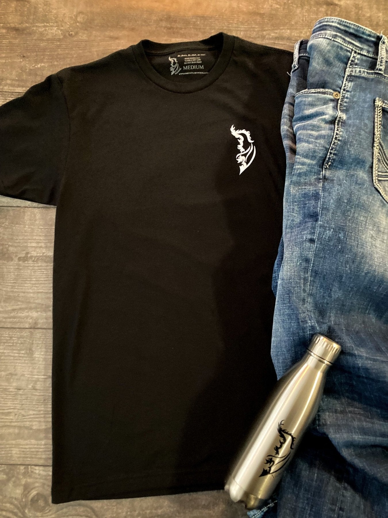 Be Fierce Tiger Hand - drawn T-Shirt | Men's