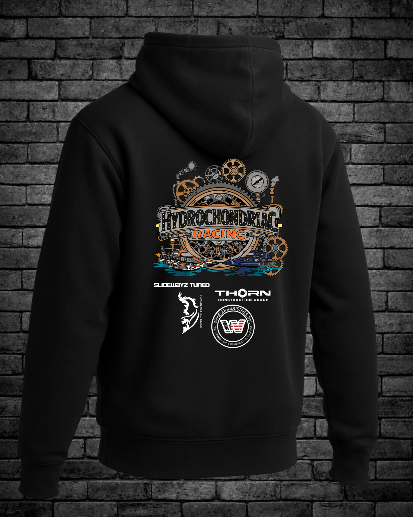 2026 Steampunk Hydrochondriac Racing Zip Hoodie