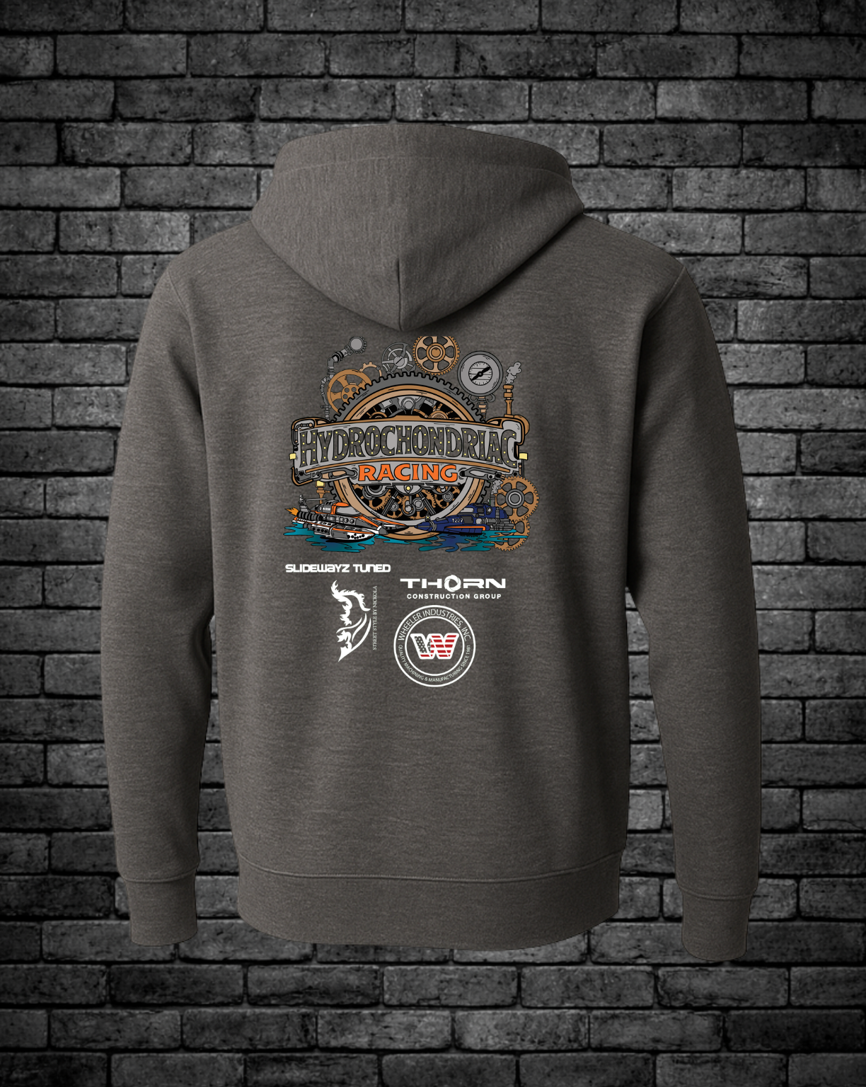 2026 Steampunk Hydrochondriac Racing Zip Hoodie