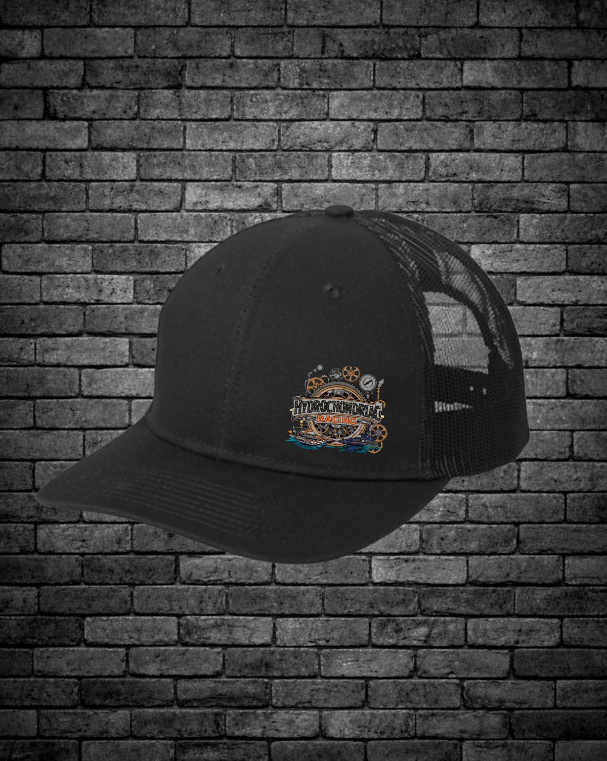 2026 Steampunk Hydrochondriac Racing Snapback Trucker Hat