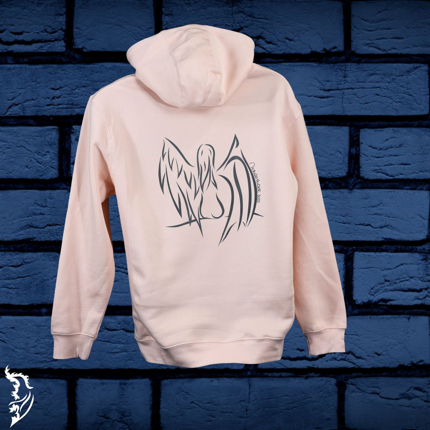 Angel & Devil Wings Hand-drawn Hoodie