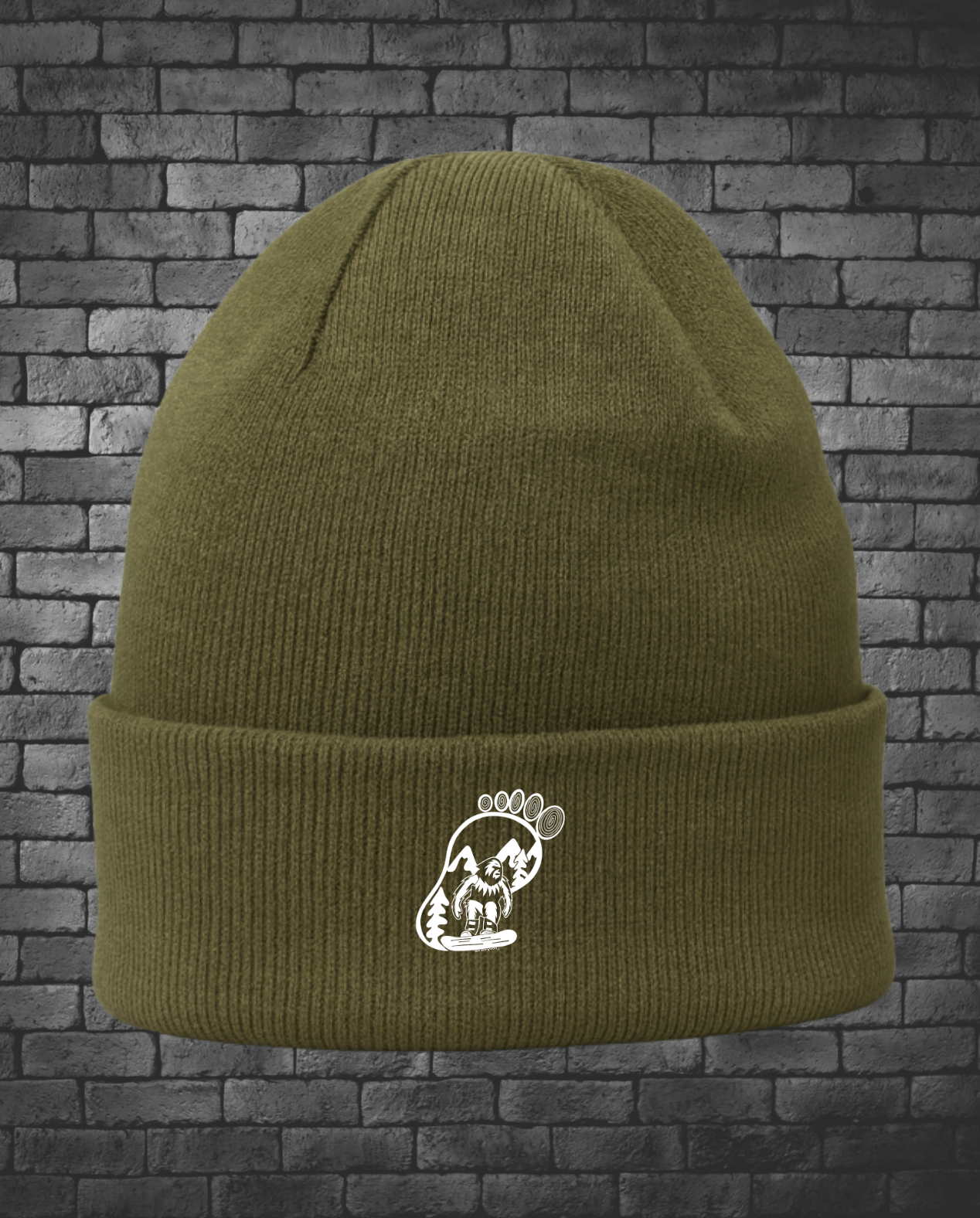 Bigfoot Snowboarder Beanies
