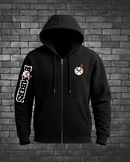 Bombers Zip Hoodie - Street Style By Nickola