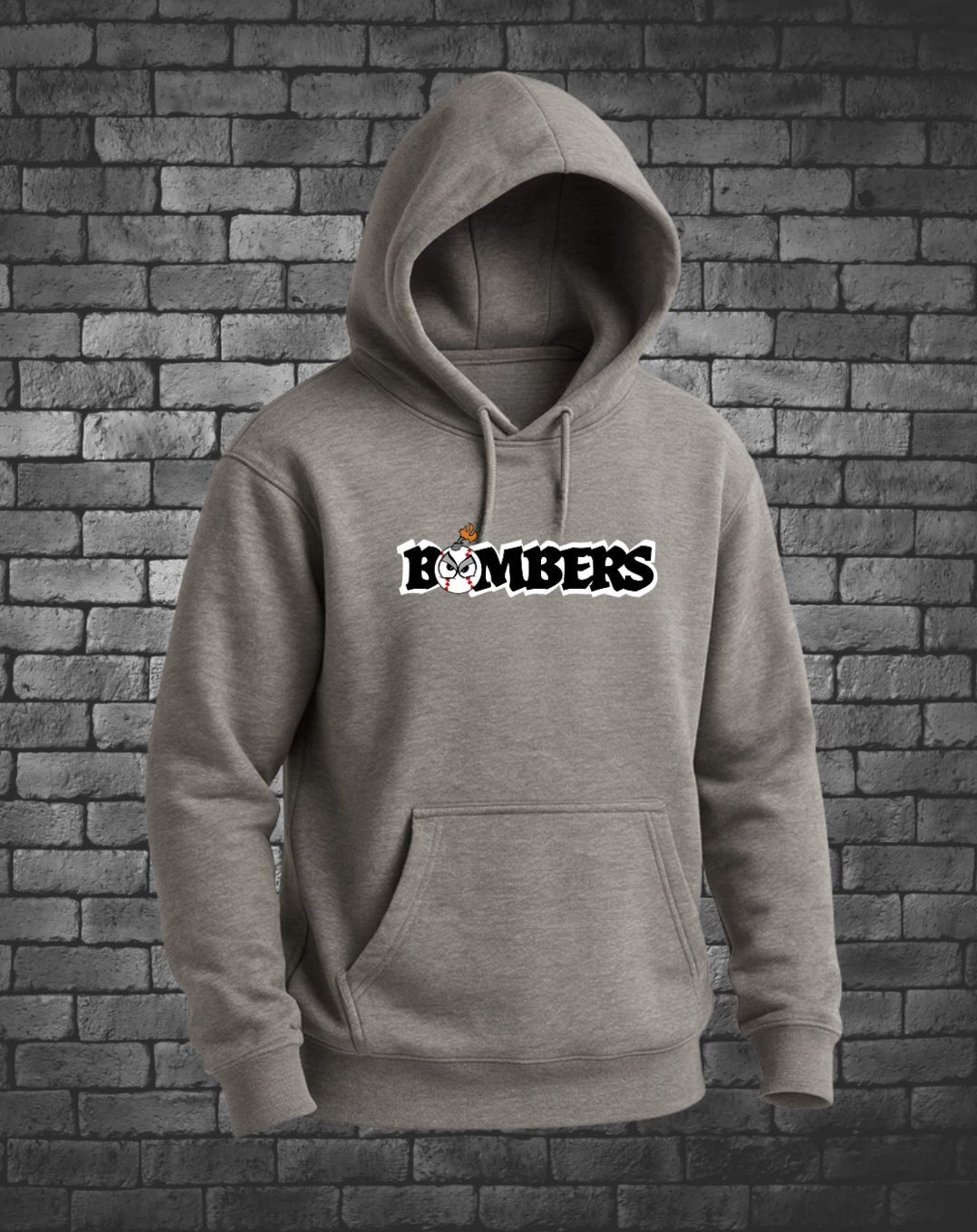 Bombers Fleece Lined Pullover Hoodie - Street Style By Nickola