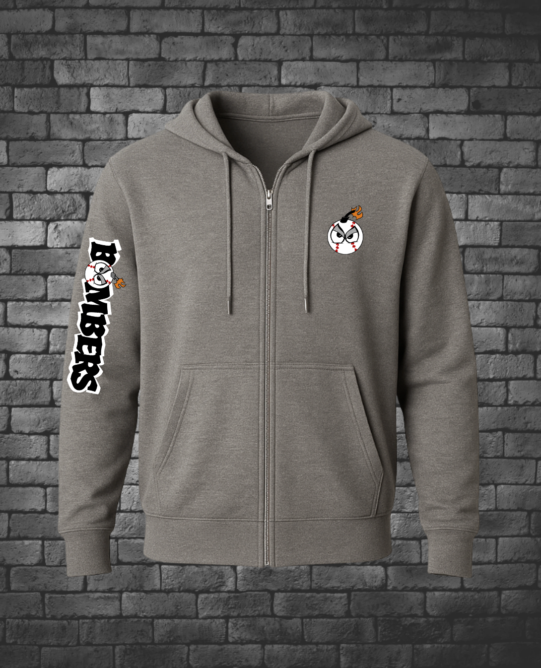 Bombers Zip Hoodie - Street Style By Nickola