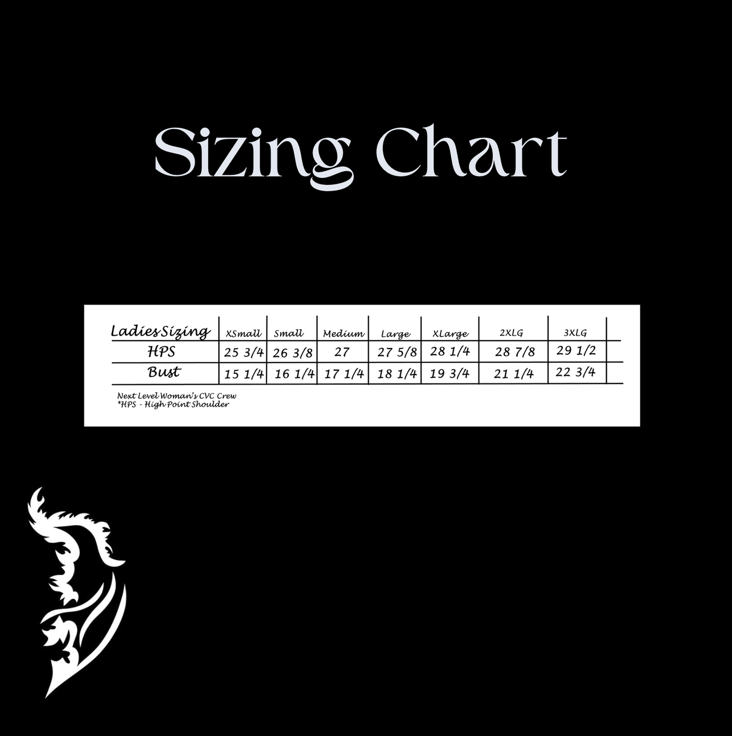 US Sizing Chart