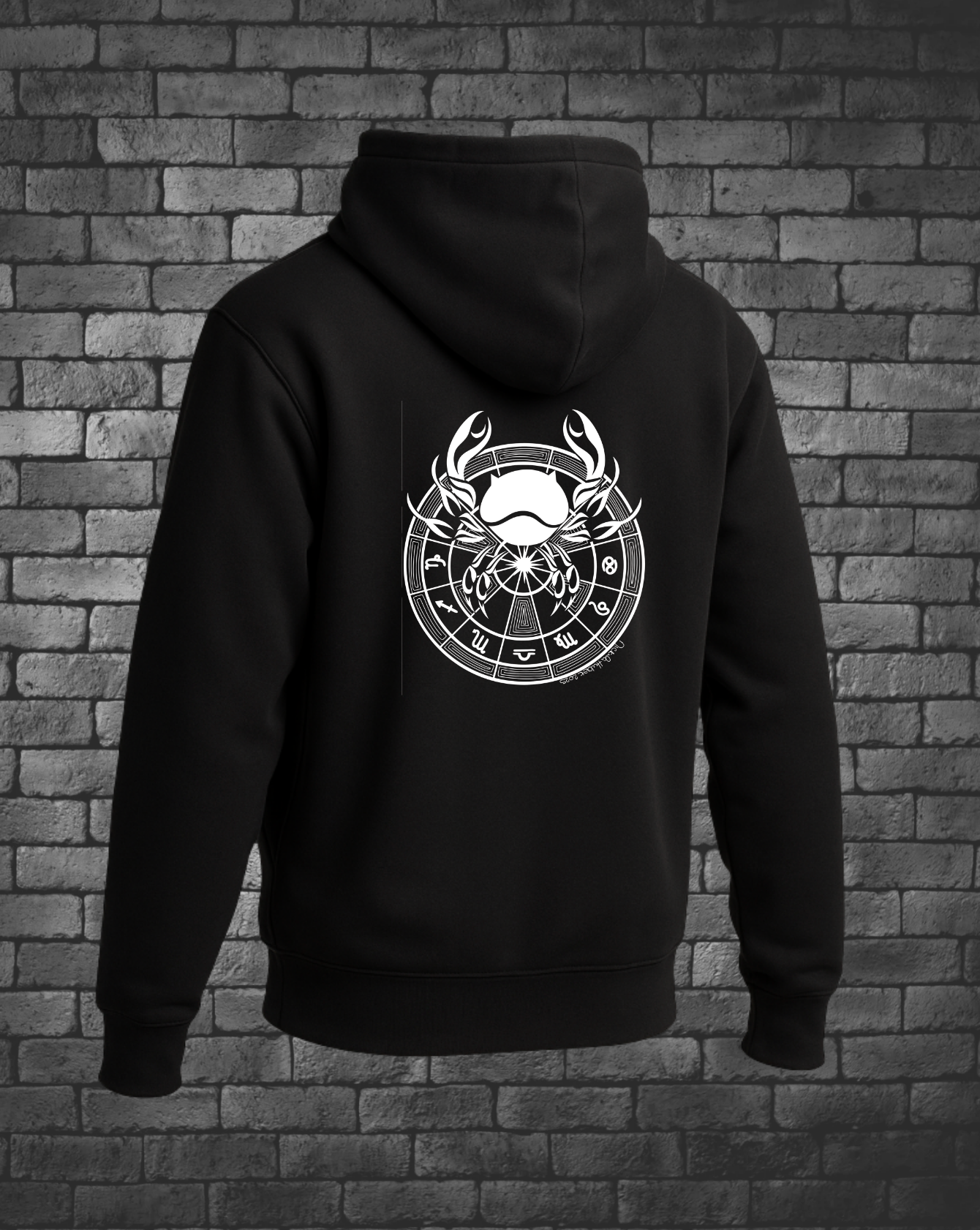 This Hoodie features a hand-drawn Cancer design that celebrates resilience, loyalty, and confidence. Made for those who feel deeply and stand strong, this hoodie is more than a statement—it’s armor.