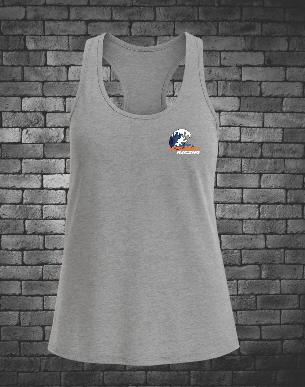 Hydrochondriac Racing 2025 Logo on front left chest
