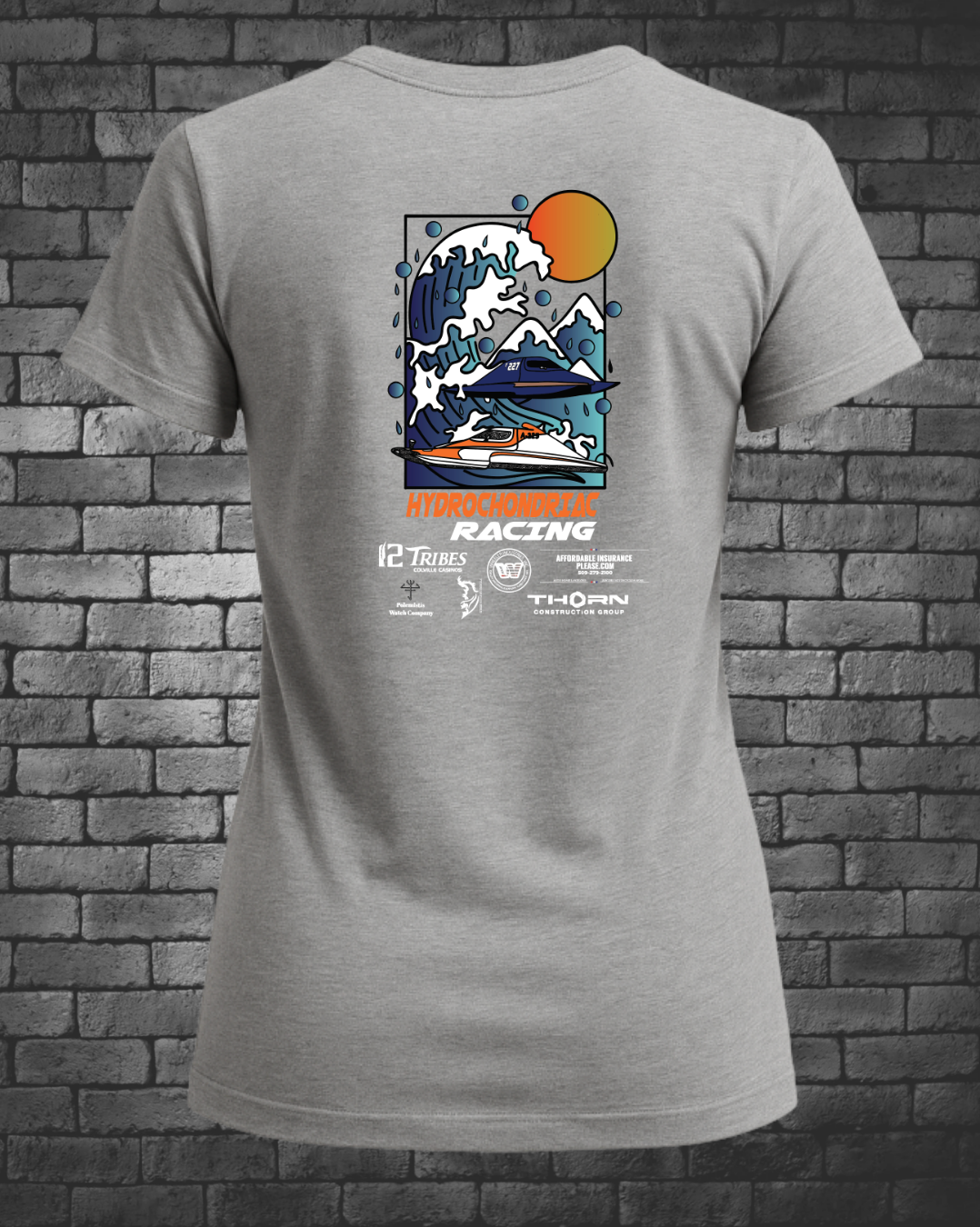 Back View of T-Shirt 