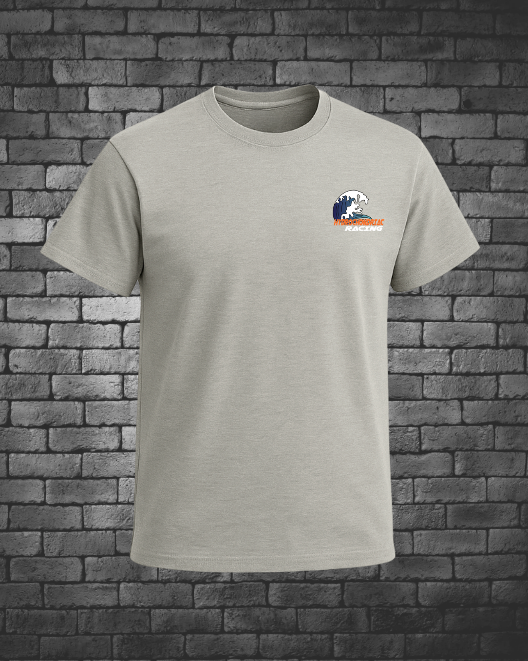 Hydrochondriac Racing 2025 Logo on  front left chest