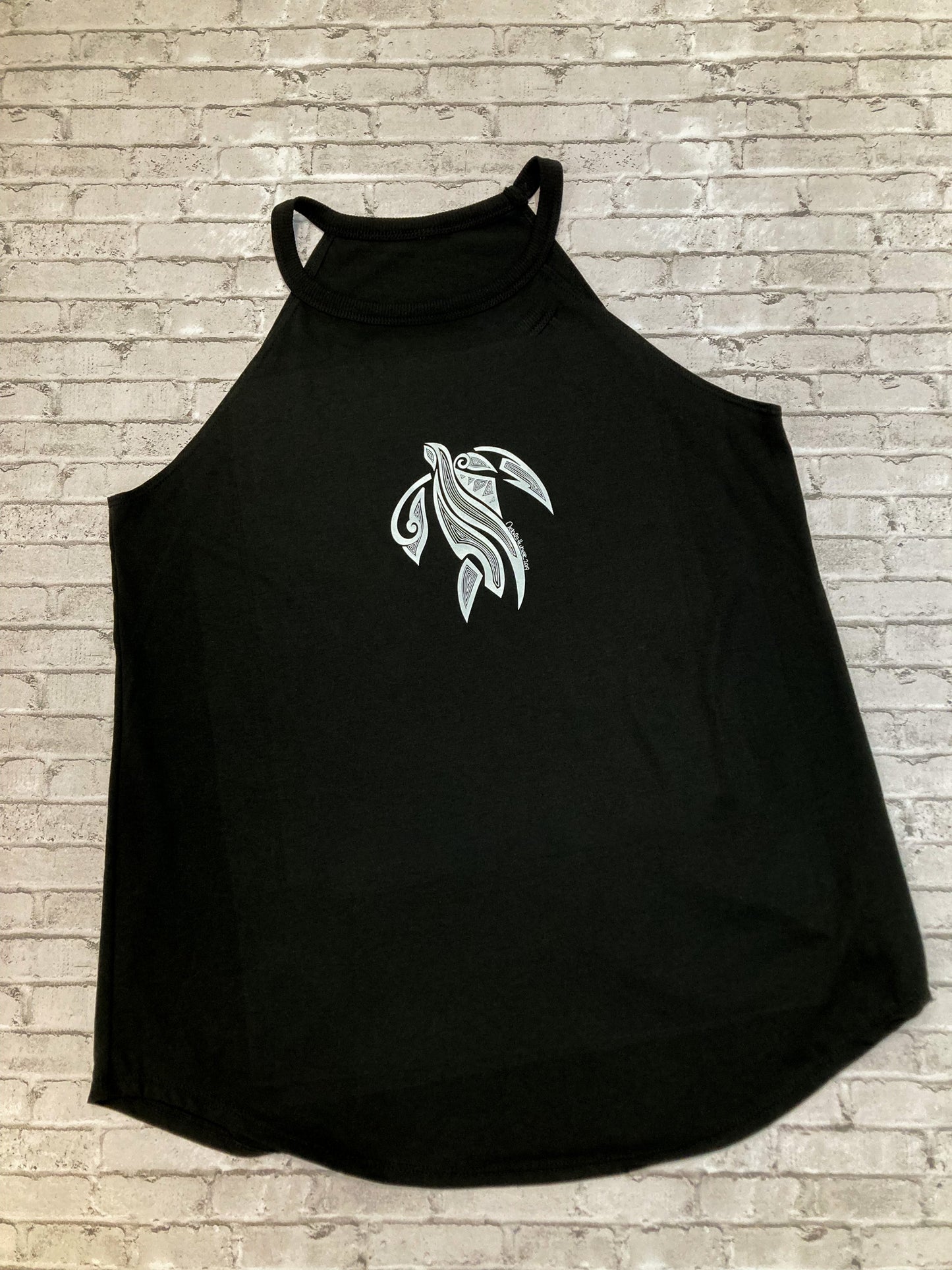 Tribal Turtle Rocker Tank Top