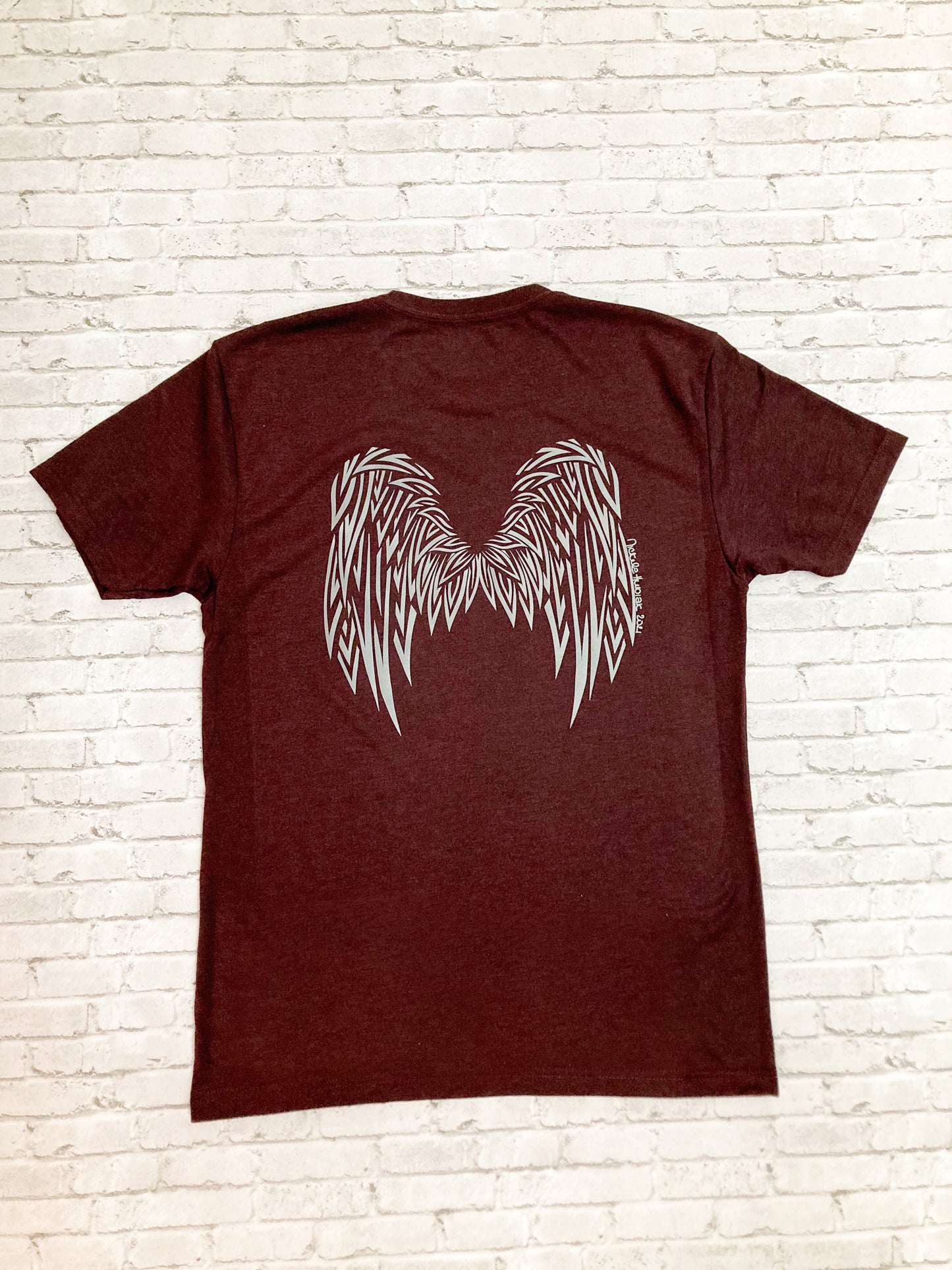 Guardian Wings Hand-drawn T-Shirt | Men's