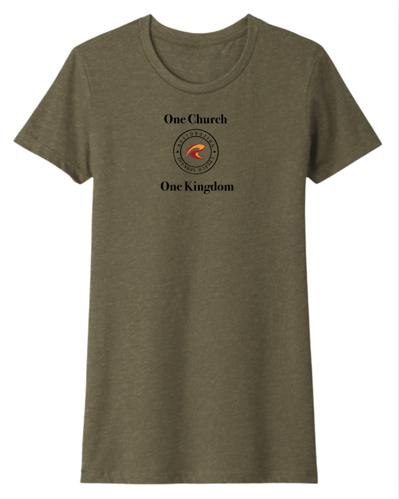 Restoration Church Ladies T-Shirts - Street Style By Nickola