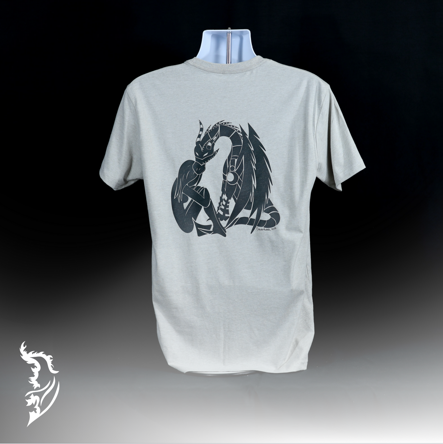 Steampunk Dragon & Girl Men's Tee