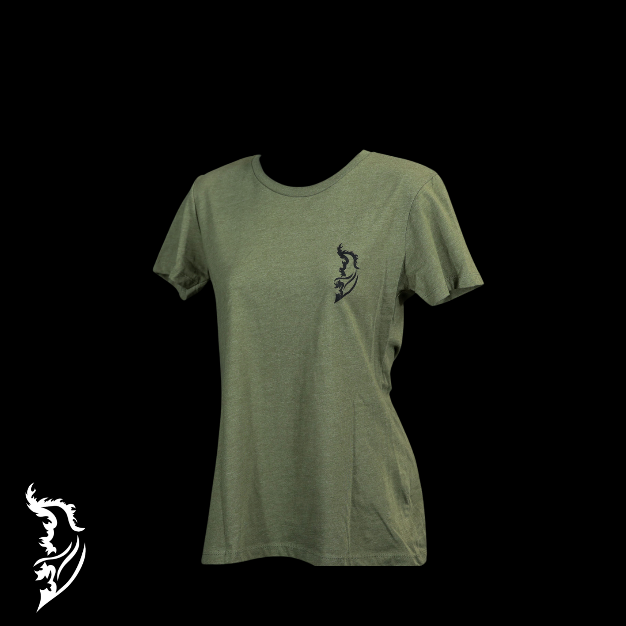 Bear Paw Hand-drawn T-Shirt | Ladies