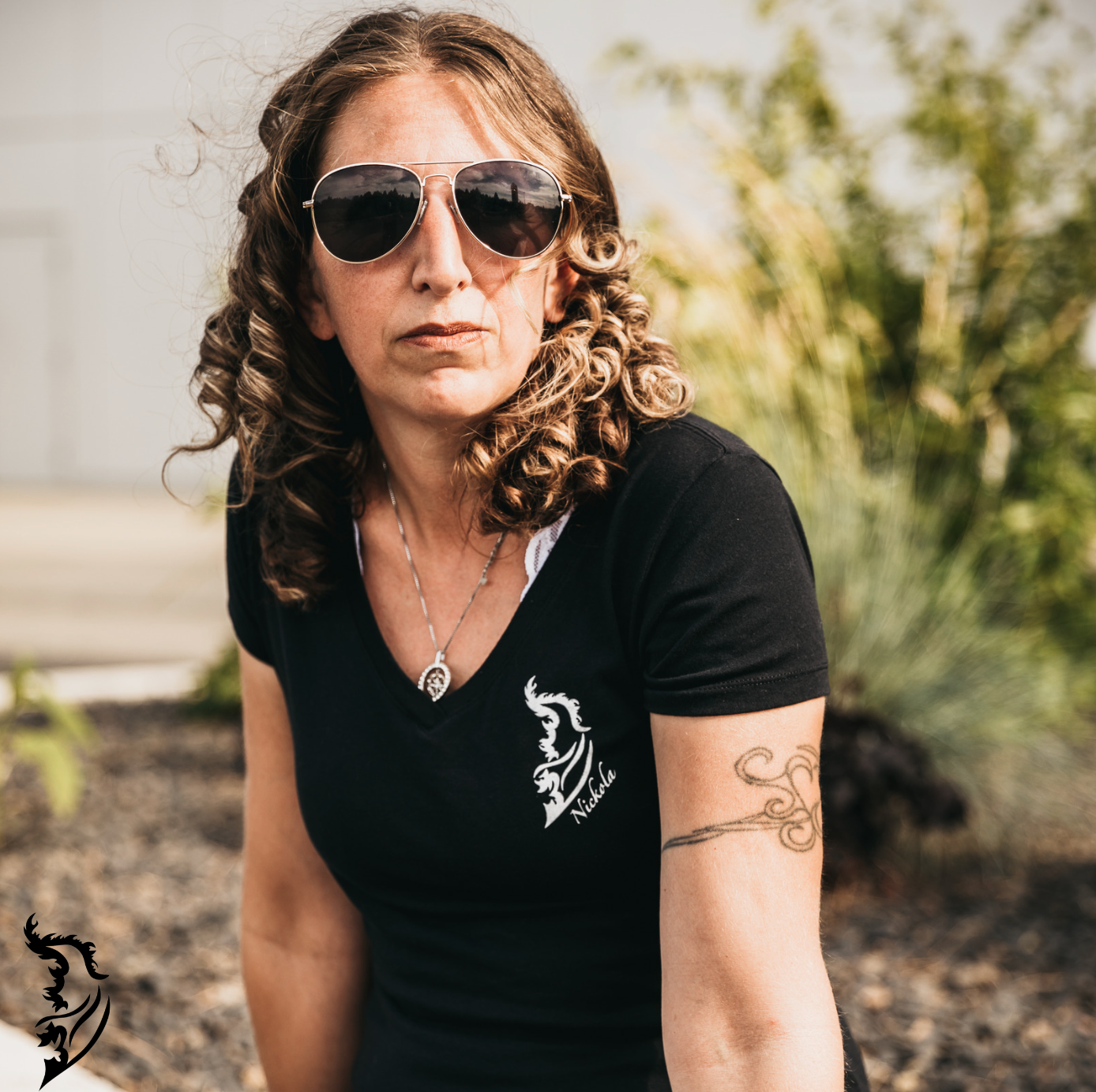 Warrior Hand-drawn T-Shirt | Ladies