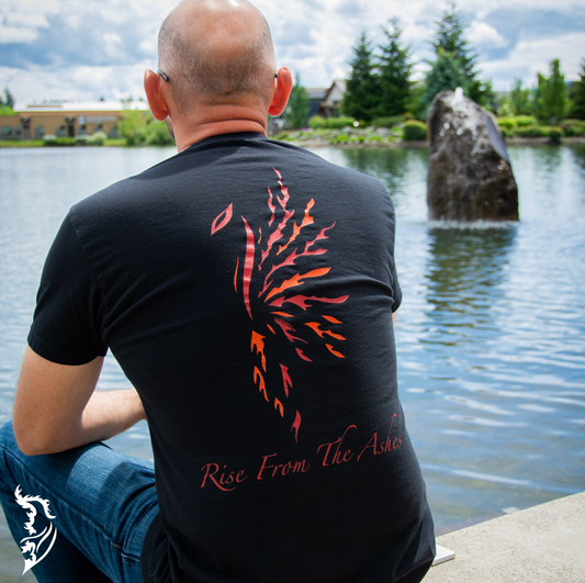 Phoenix Hand-drawn T-Shirt | Mens