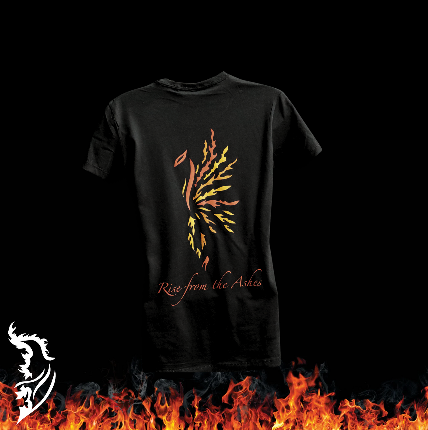 Phoenix Hand-drawn T-Shirt | Ladies