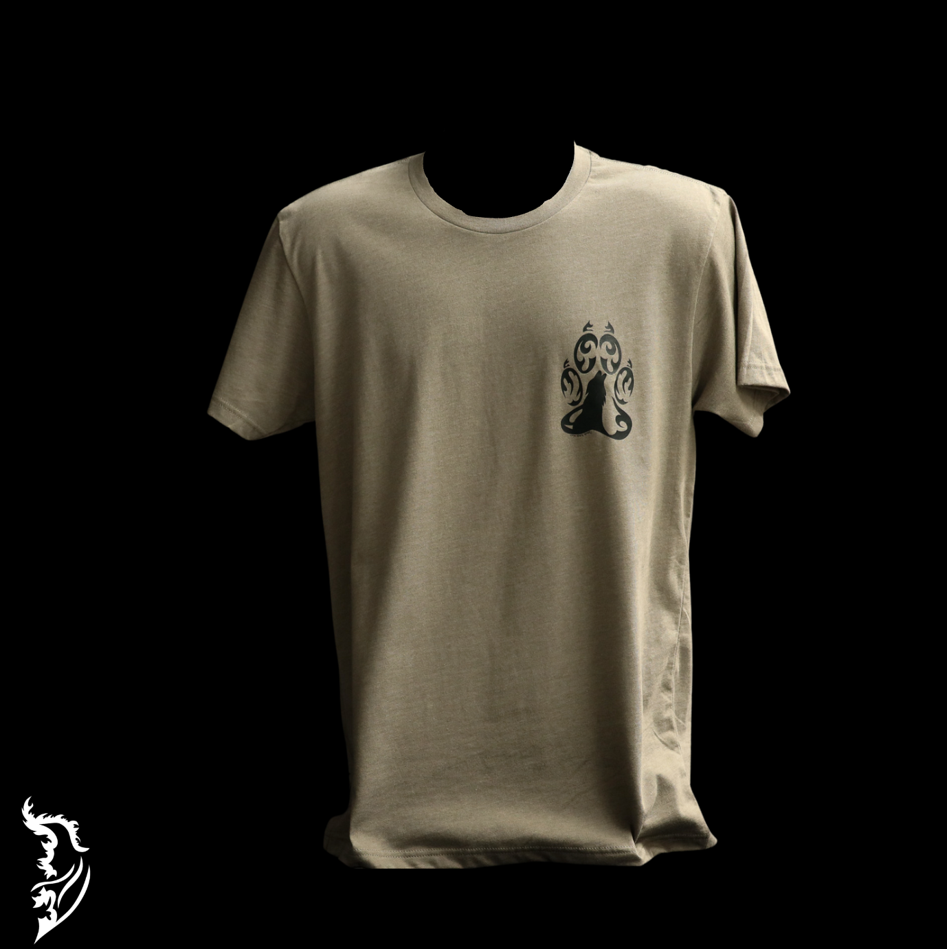 The Wolf Hand-drawn T-Shirt | Men's