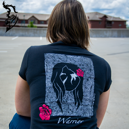 Warrior Hand-drawn T-Shirt | Ladies