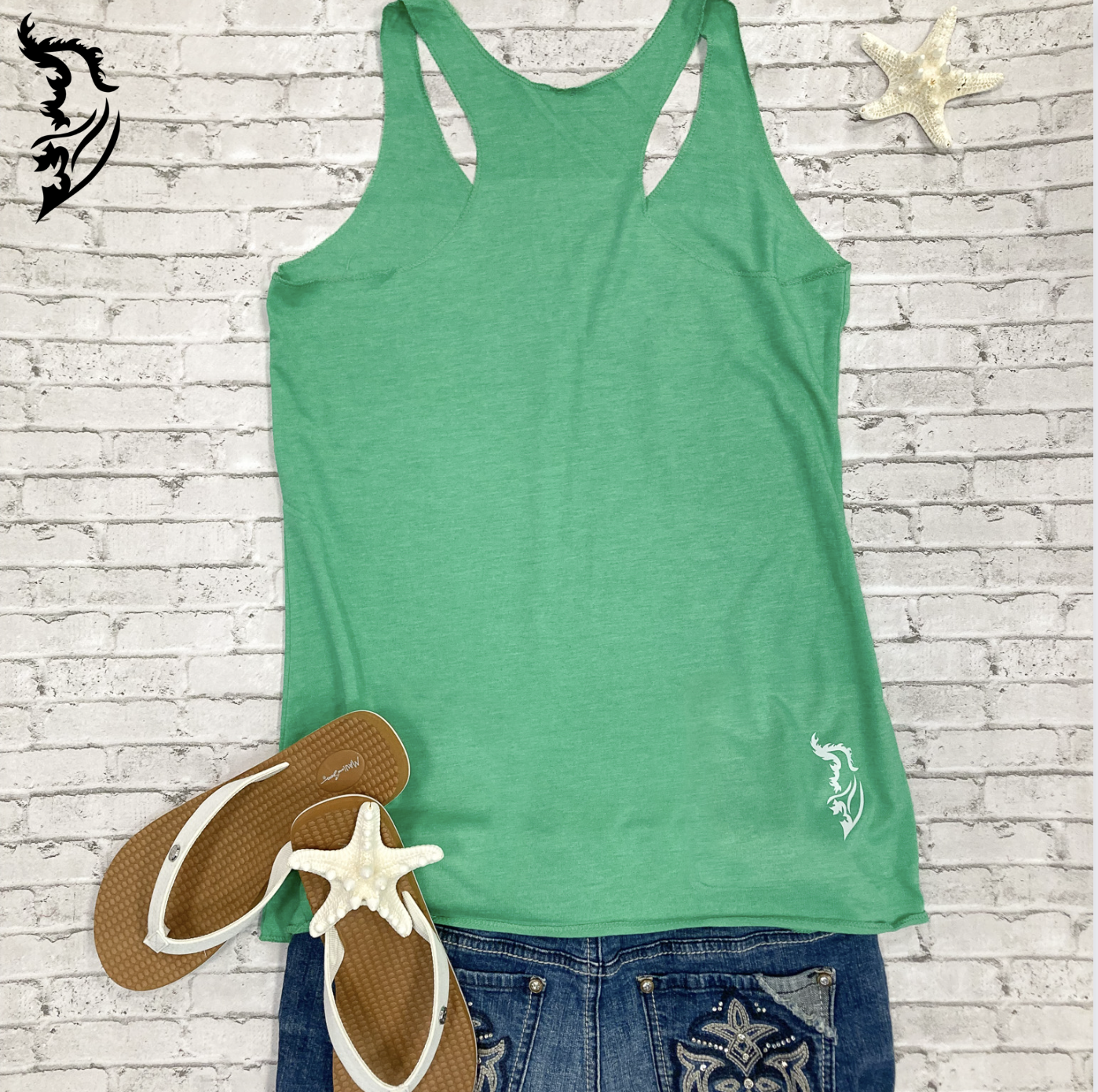 Dragonfly Hand-drawn Racer Back Tank Top