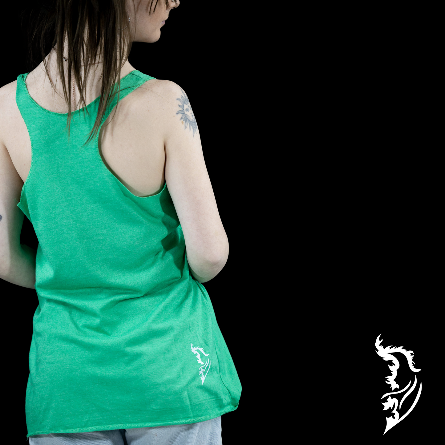 Dragonfly Hand-drawn Racer Back Tank Top