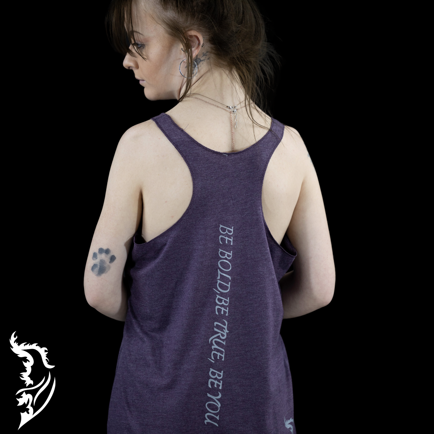 Daisy Hand-drawn Racer Back Tank