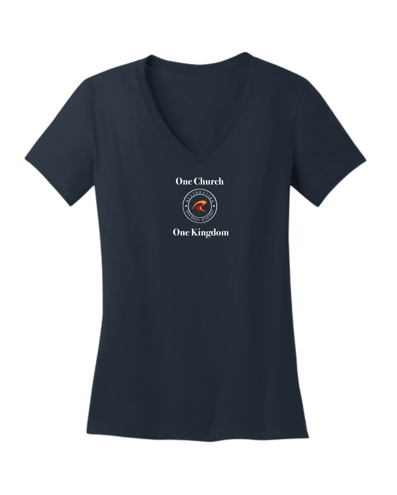 Restoration Church Ladies V-Neck - Street Style By Nickola