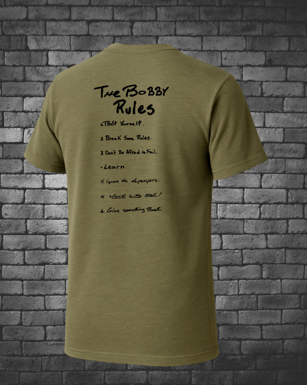 The Bobby Rules Men's T-Shirt | Wholesale - Street Style By Nickola