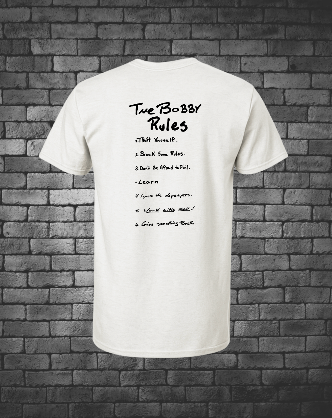 The Bobby Rules Men's T-Shirt | Wholesale - Street Style By Nickola