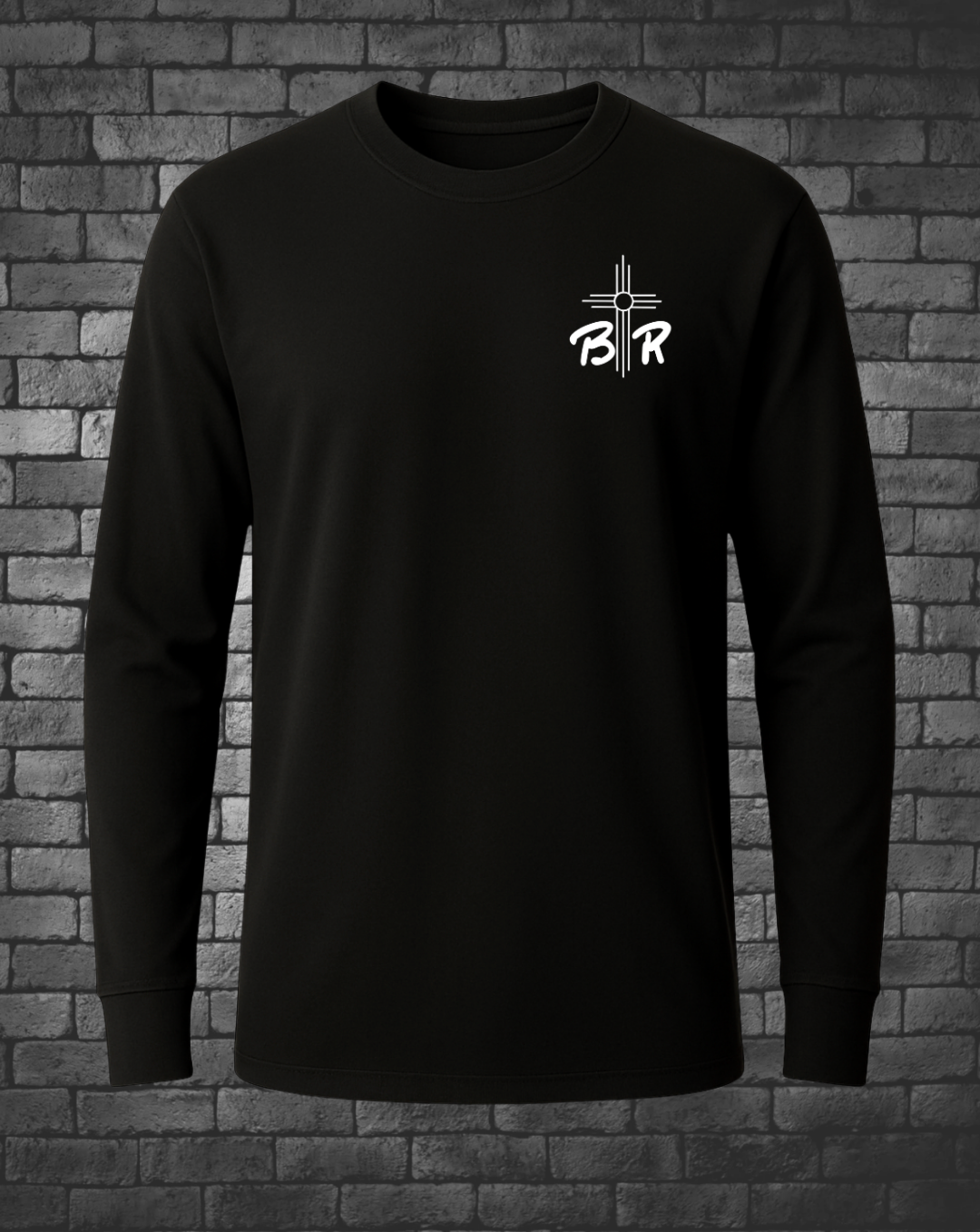 Bobby Rules Black Long Sleeve Front | Wholesale - Street Style By Nickola