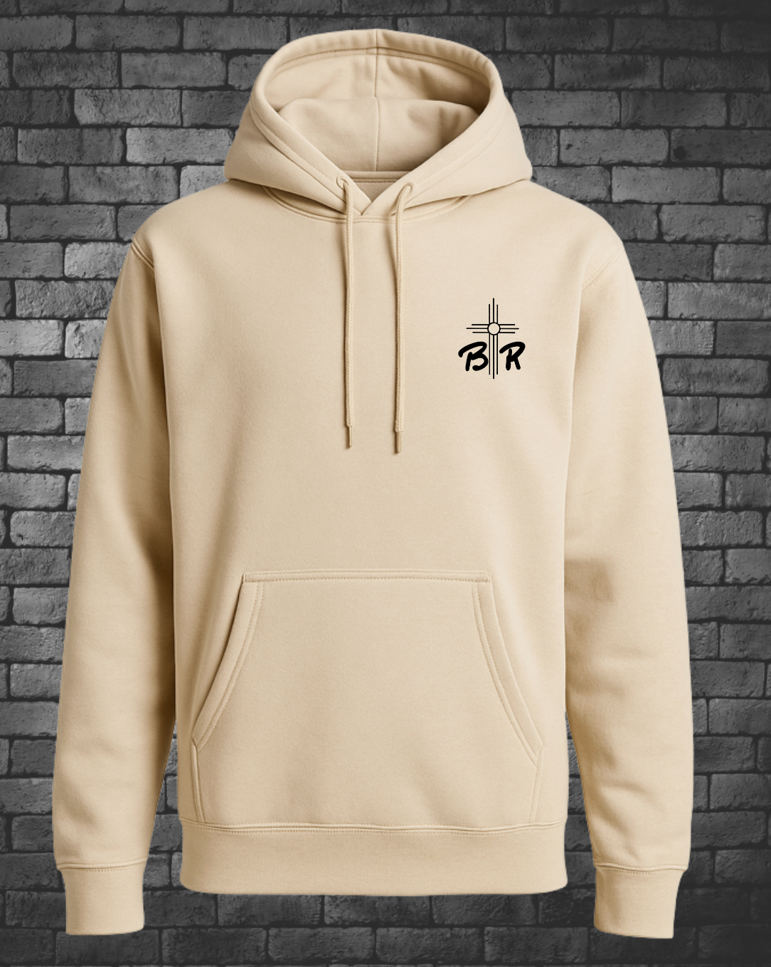 Bobby Rules Cream Pullover Hoodies | Wholesale - Street Style By Nickola
