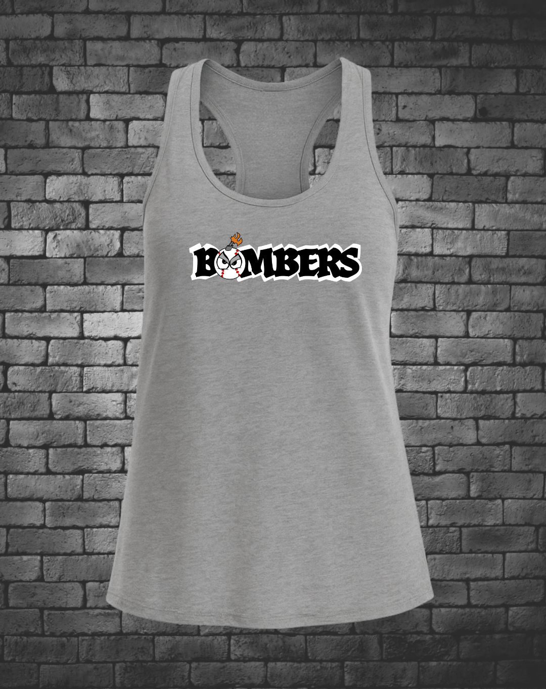 Bombers Ladies Racerback Tank Top - Street Style By Nickola